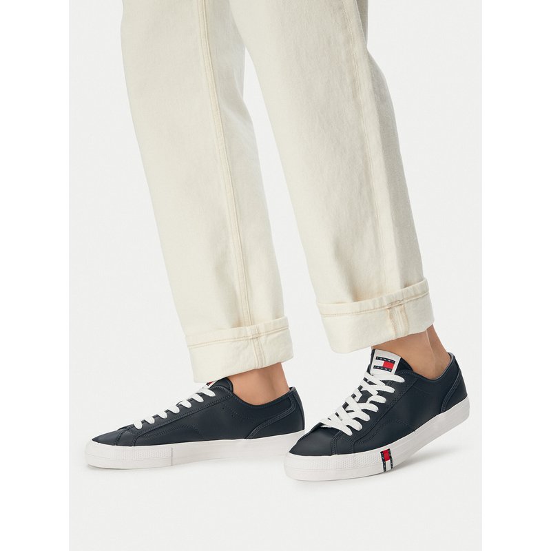 Sneakers Tommy Jeans Archive Vulc. Y2K Long Lace EM0EM01676 Dunkelblau