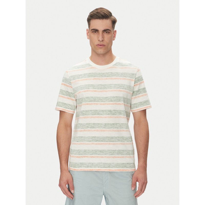 Jack & Jones T-Shirt Birk 12268437 Beige Standard Fit
