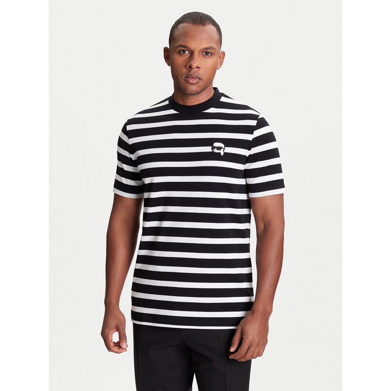 KARL LAGERFELD T-Shirt 755022 553231 Schwarz Regular Fit
