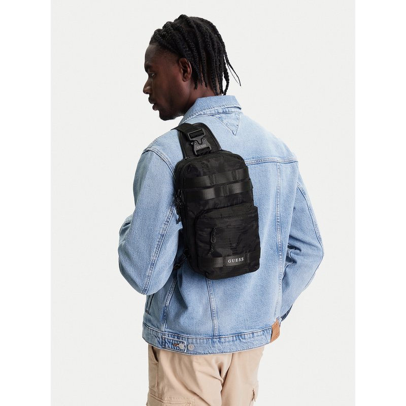 Rucksack Guess HMASNC P5326 Schwarz