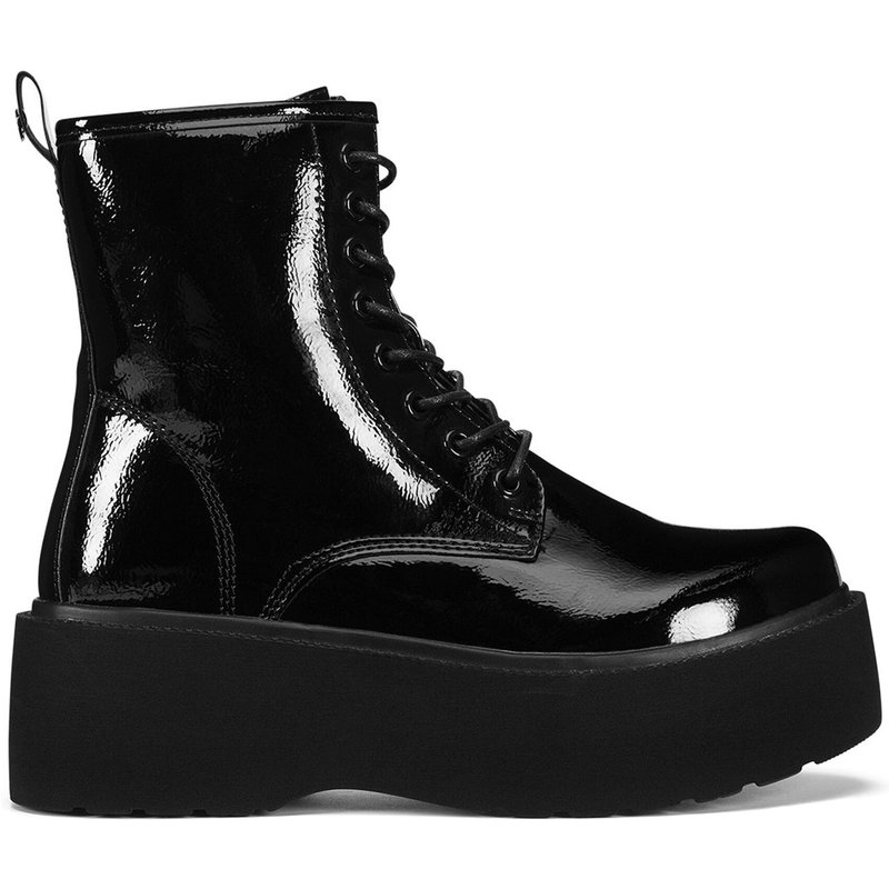 Schnürschuhe DeeZee WS101-08A Schwarz
