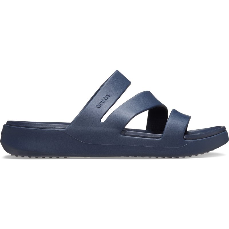 Pantoletten Crocs Getaway Strappy 209587 Dunkelblau