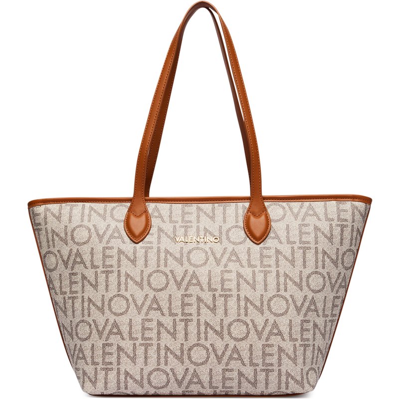 Handtasche Valentino Logo VBSA1F02 Beige