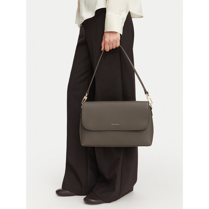 Handtasche GINO ROSSI EO-LA224-19648 Dunkelbeige