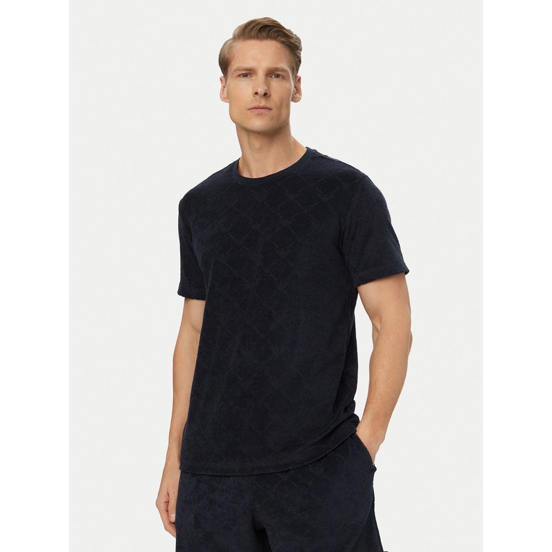 Emporio Armani T-Shirt EM000692 AF20449 FB058 Dunkelblau Regular Fit