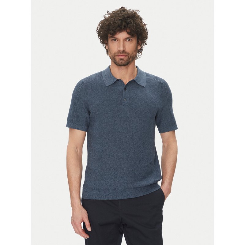 Michael Kors Poloshirt CS560GO469 Blau Regular Fit