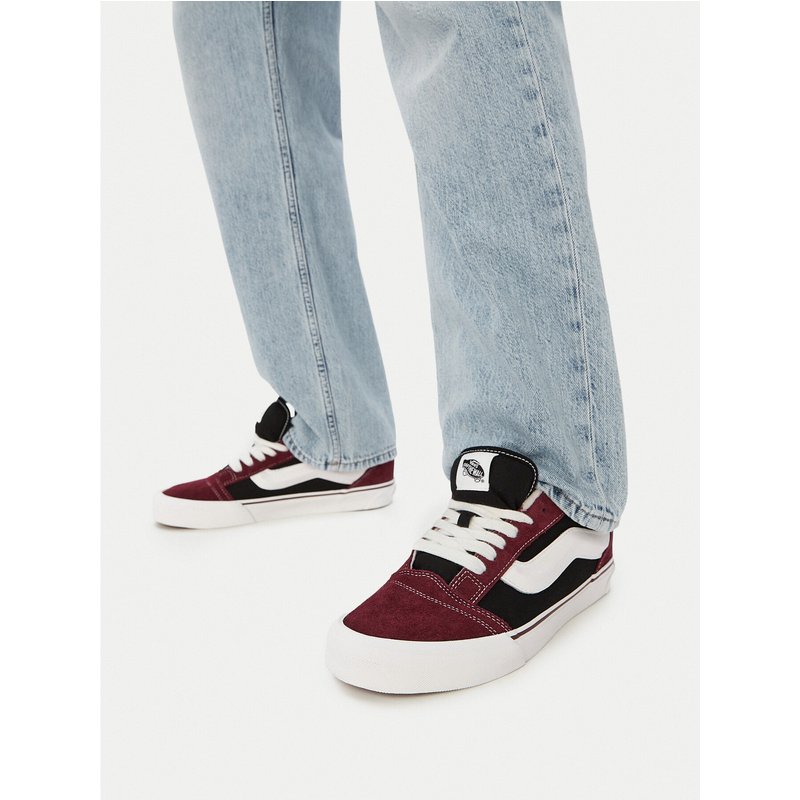 Sneakers aus Stoff Vans Knu Skool VN000D2202Y1 Dunkelrot