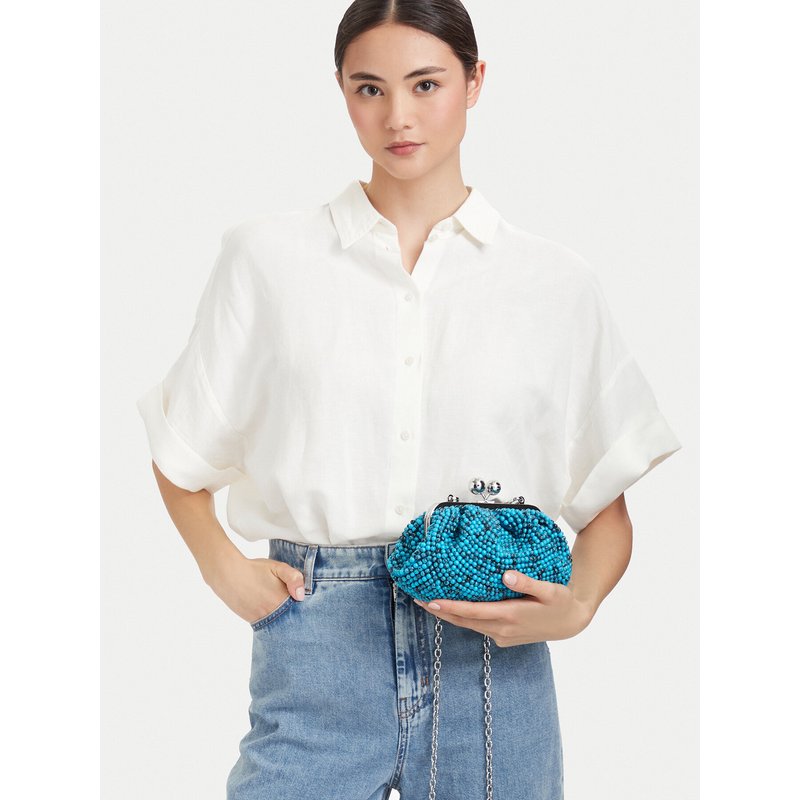 Handtasche Weekend Max Mara 2615511085650 Türkisfarben