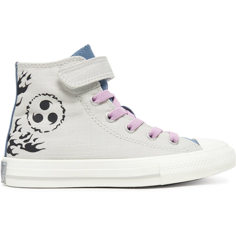 Sneakers aus Stoff Converse Ctas 1V Hi X Naruto A16146C Grau