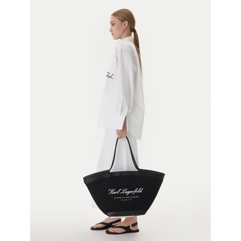 Handtasche KARL LAGERFELD B1W46069 Schwarz