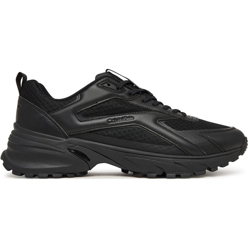 Sneakers Calvin Klein Hike Runner Laceup Strip M-Lt HM0HM02154 Schwarz