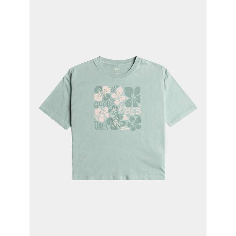 Roxy T-Shirt Sun Fr Seas C Tees ERGZT04004 Blau Regular Fit
