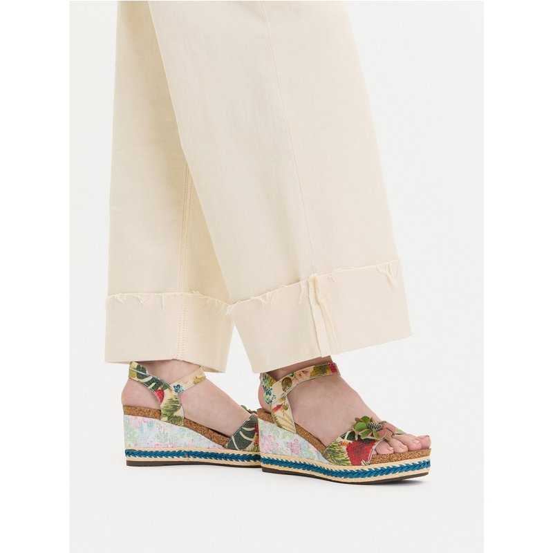 Espadrilles Laura Vita Facyo 80 Beige
