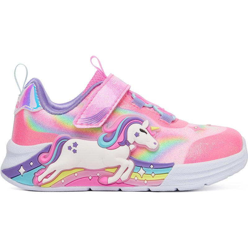 Sneakers Skechers S-Lights - Unicorn Chaser 302298N/PKMT Rosa