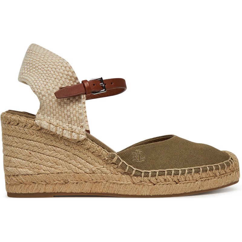 Espadrilles LAUREN RALPH LAUREN Robby 802966885001 Khakifarben