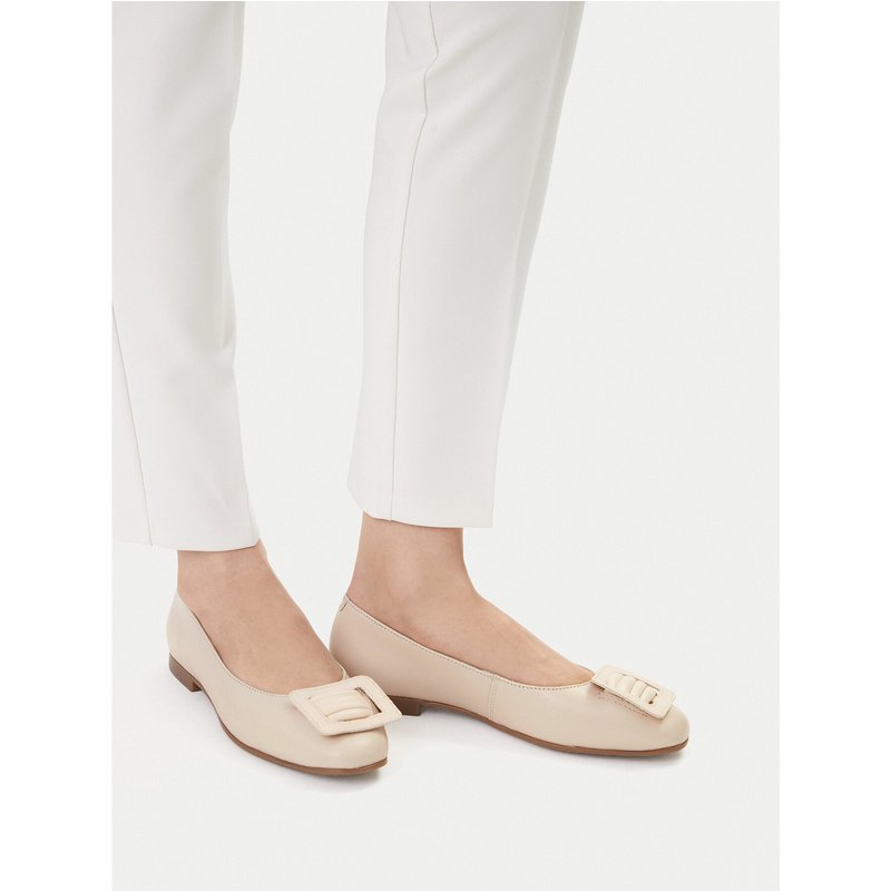 Ballerinas Lasocki CEO-RST-WOLLY-01 Beige