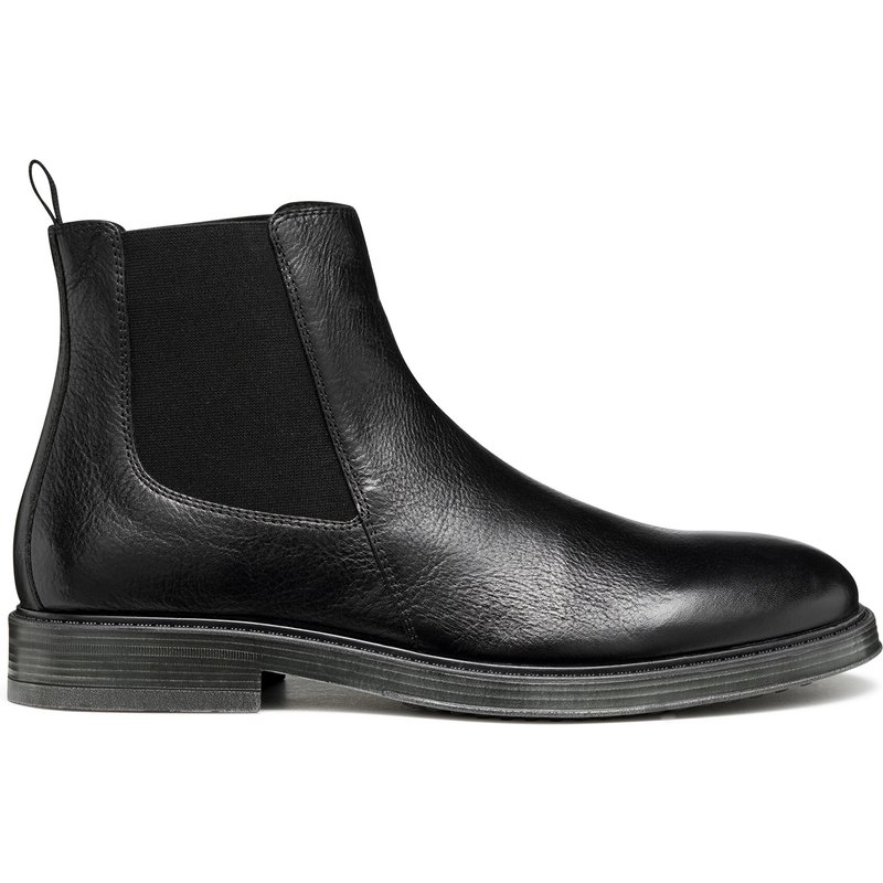 Klassische Stiefeletten Geox U Henreys U56LWC 00046 C9999 Schwarz