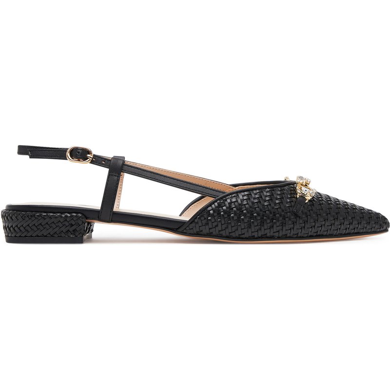 Ballerinas TWINSET 251TGT052 Schwarz