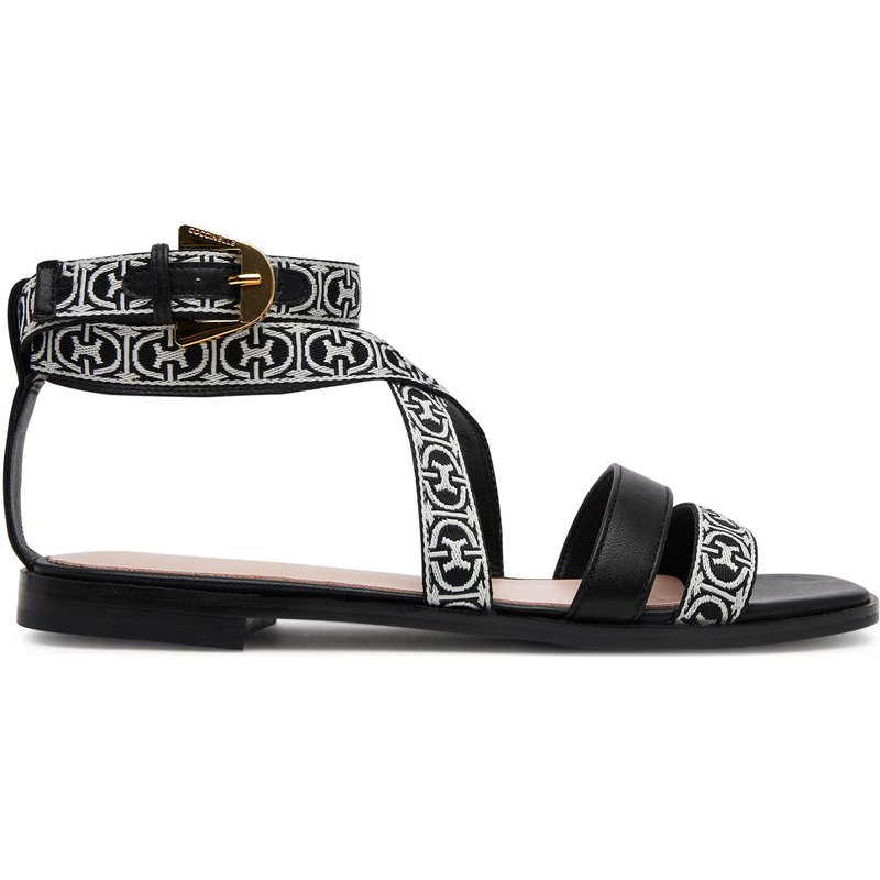 Sandalen Coccinelle E4 SVR 18 03 01 Schwarz