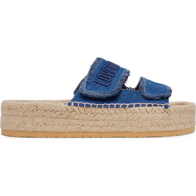 Espadrilles LOVE MOSCHINO JA28383G0MJO5700 Blau