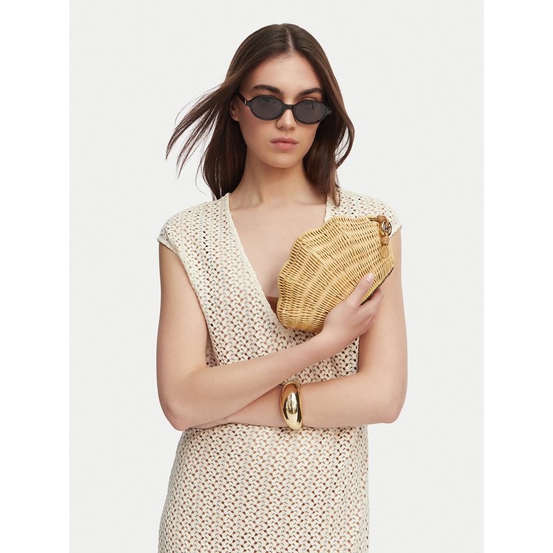 Handtasche MICHAEL Michael Kors Shelly 30S6G16C5W Beige