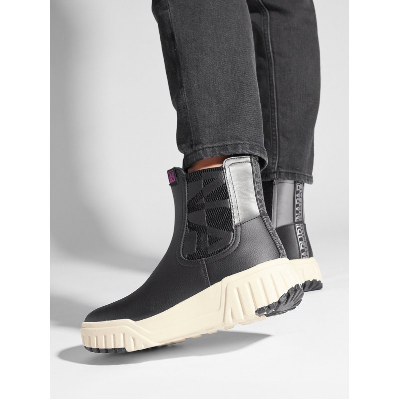 Klassische Stiefeletten Napapijri Olivya02 NP0A4HVZ Schwarz