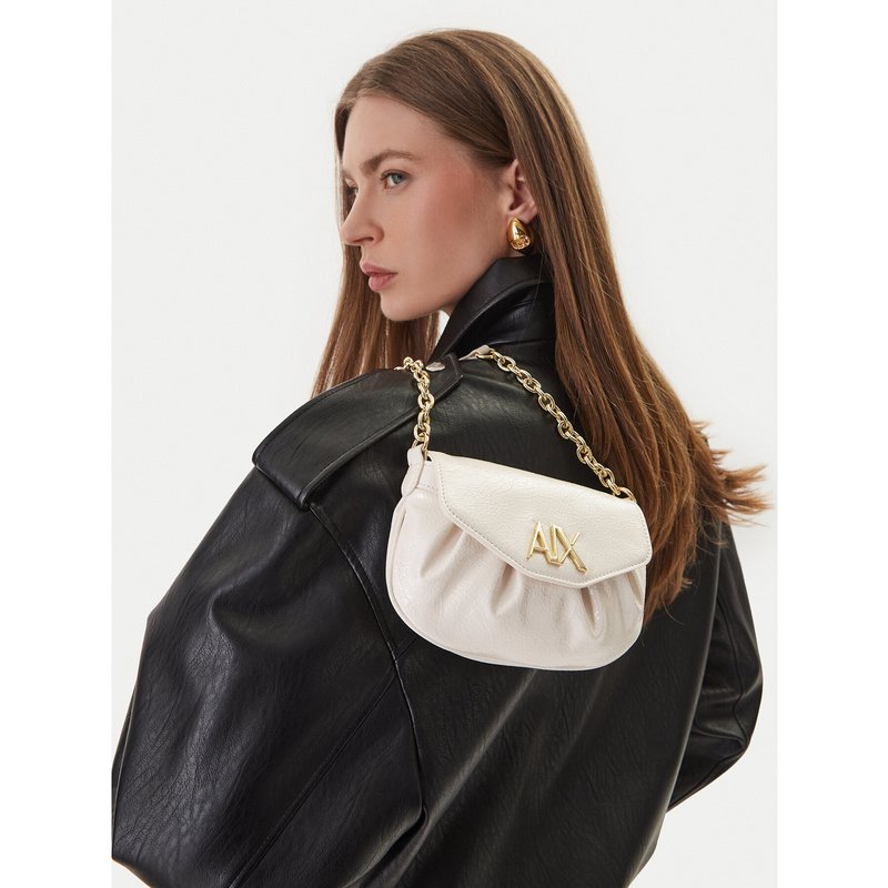 Handtasche Armani Exchange XW002165 AF21363 U1003 Weiß