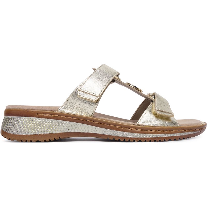 Pantoletten Ara Hawaii 2.0 12-29003-90 Goldfarben