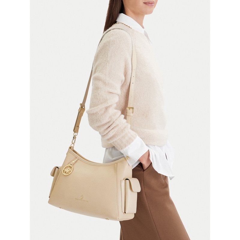 Handtasche Beverly Hills Polo Club CEO-BHPC-L-001-09 Beige