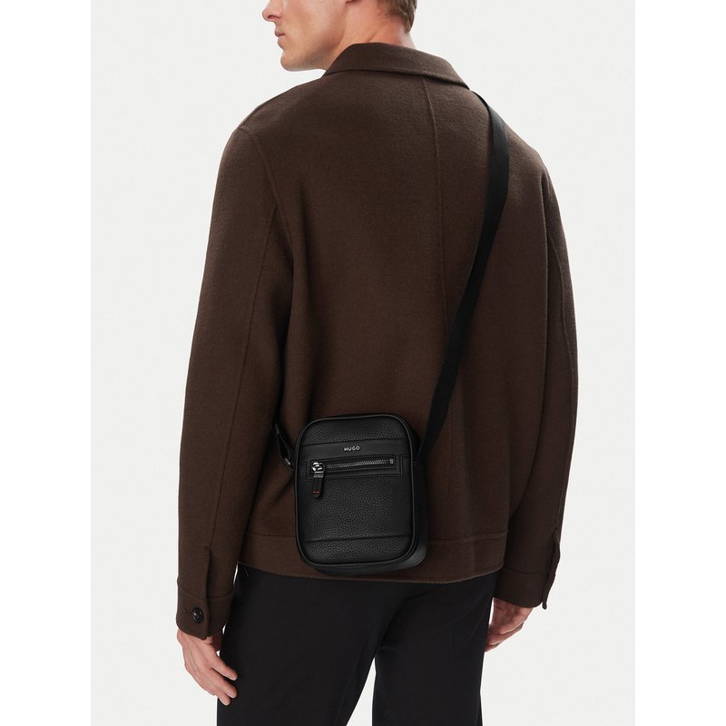 Umhängetasche HUGO Huke 50568353 Schwarz