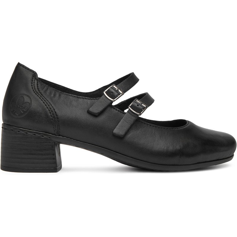 Halbschuhe Rieker 41651-00 Schwarz