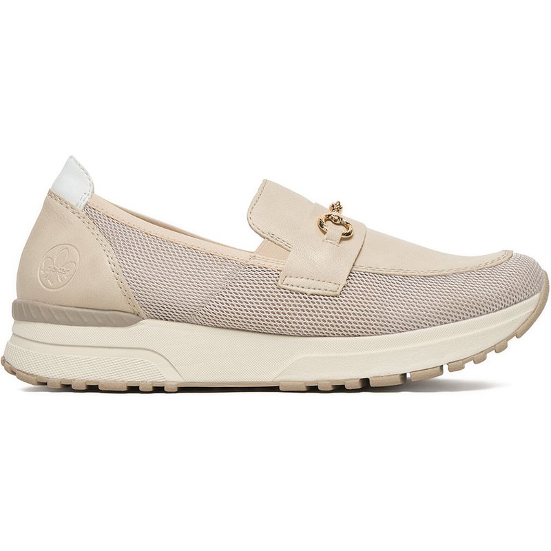 Halbschuhe Rieker N7455-60 Beige