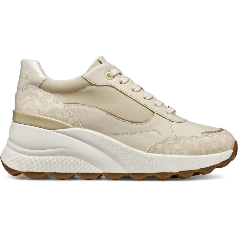 Sneakers Geox D45WAA 08504 C1122 Écru