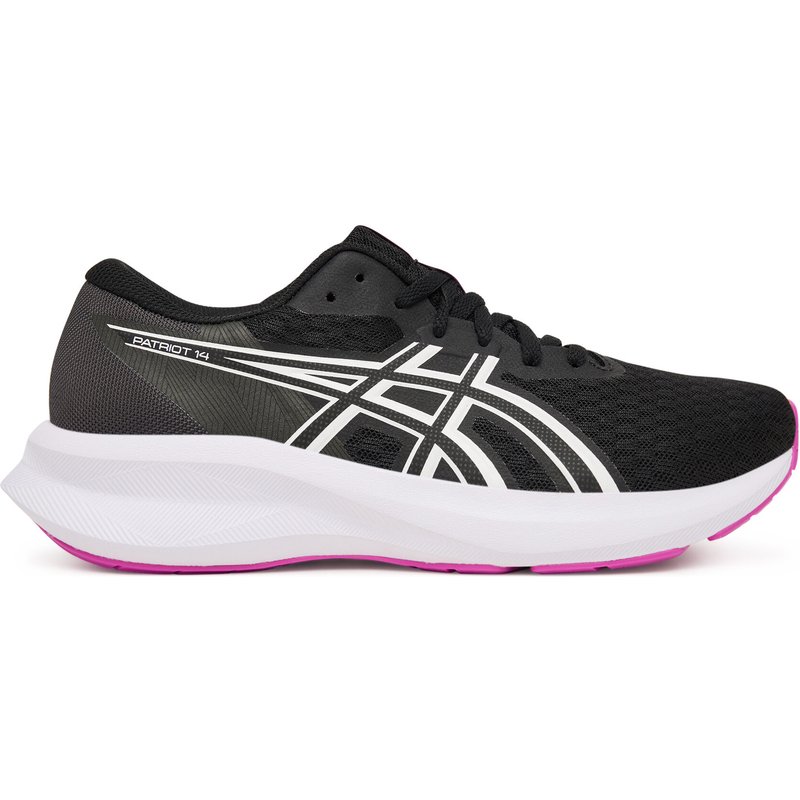 Laufschuhe Asics Patriot 14 1012B836 Schwarz