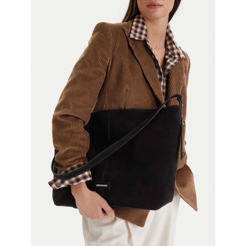 Handtasche GINO ROSSI EO-LA224-19148-1 Schwarz