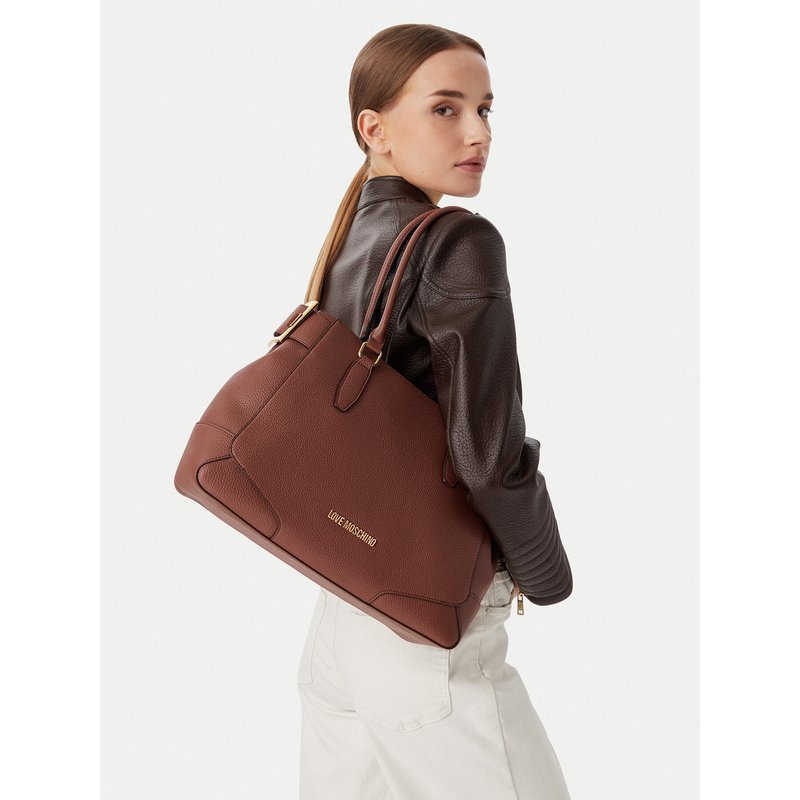Handtasche LOVE MOSCHINO JC4095PP1PLT1200 Braun