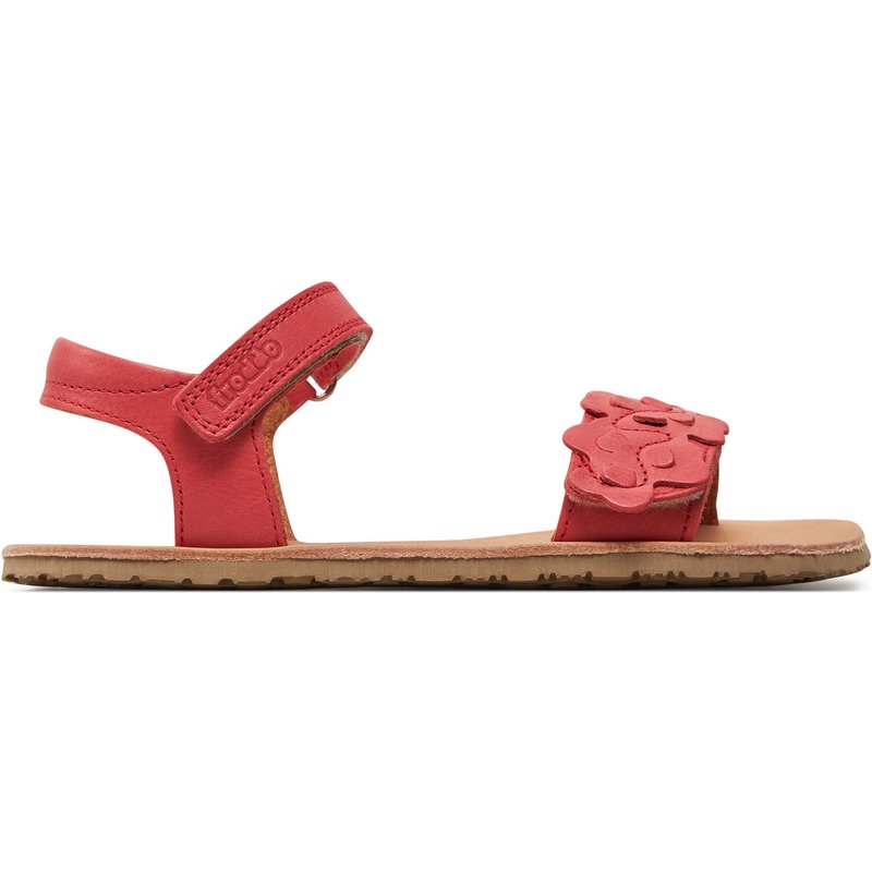 Sandalen Froddo Barefoot Flexy Flowers G3150265 S Rot