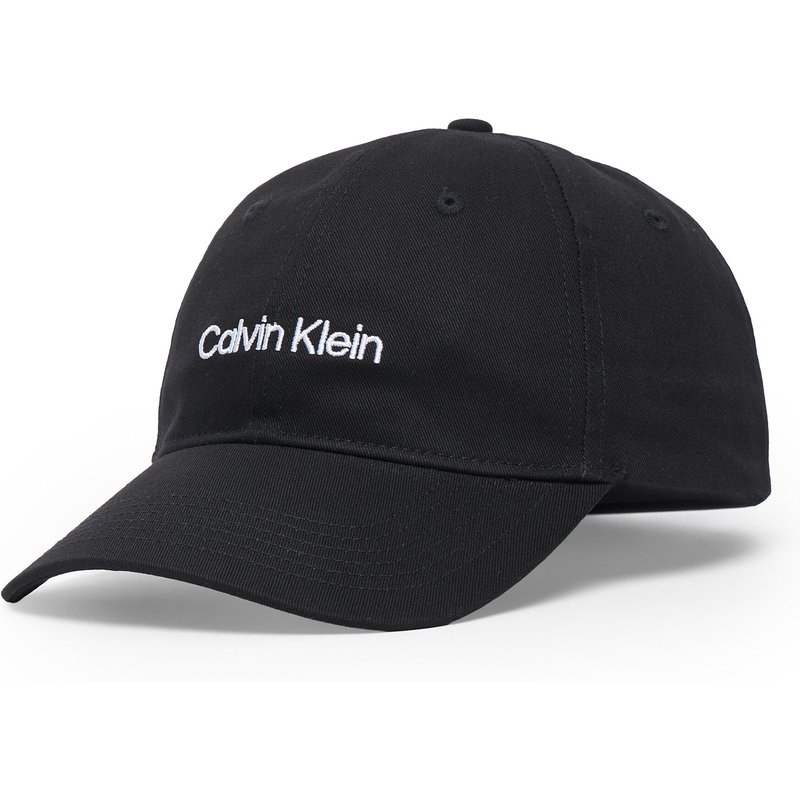 Cap Calvin Klein Titlecase Embroidery LV04D5003G Schwarz