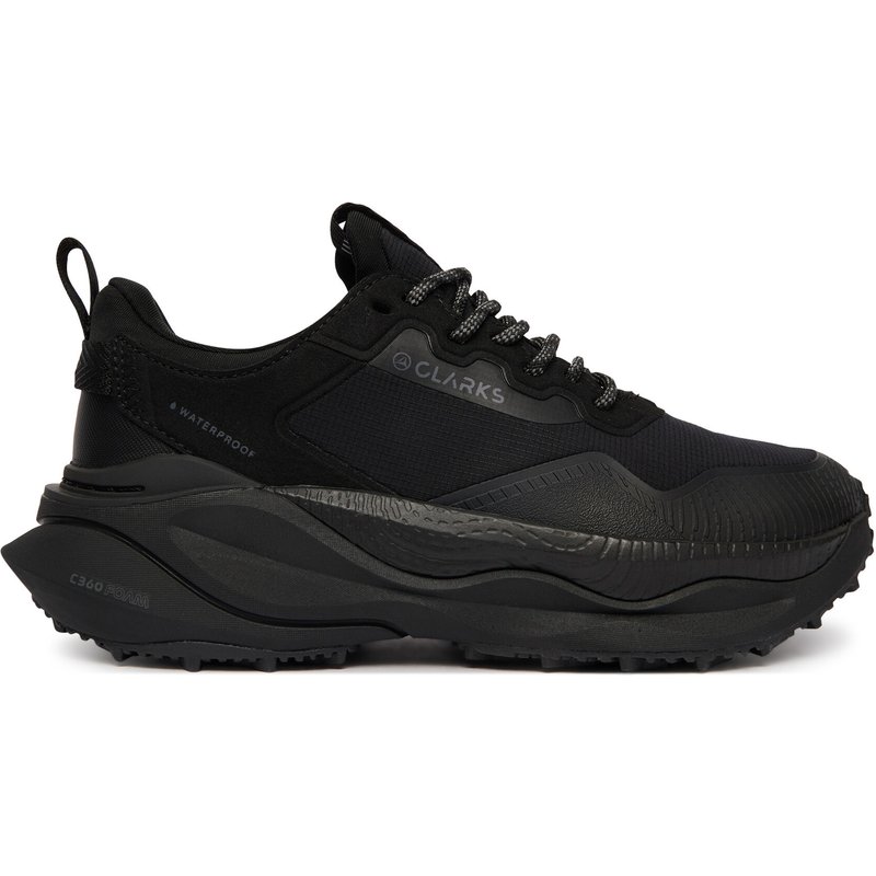 Sneakers Clarks Pace Trail Go Wp 26328474 Schwarz