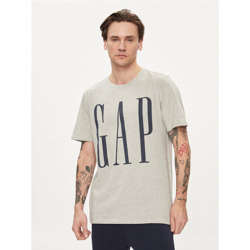 Gap T-Shirt 866774-02 Grau Regular Fit