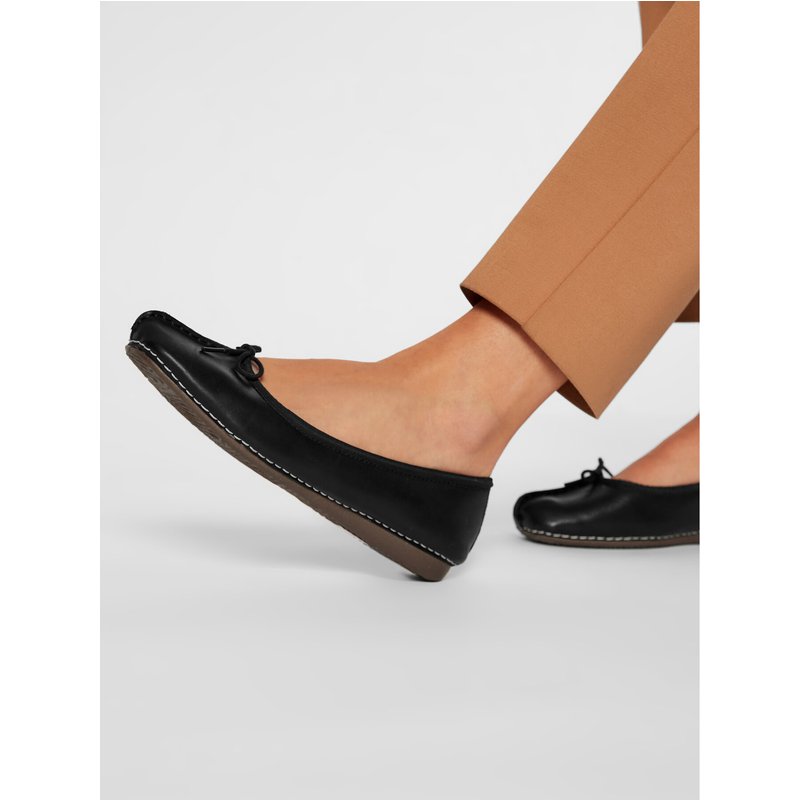 Ballerinas Clarks Freckle Ice 203529294 Schwarz