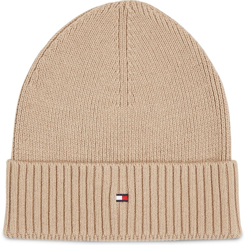 Mütze Tommy Hilfiger Flag AM0AM12796 Beige