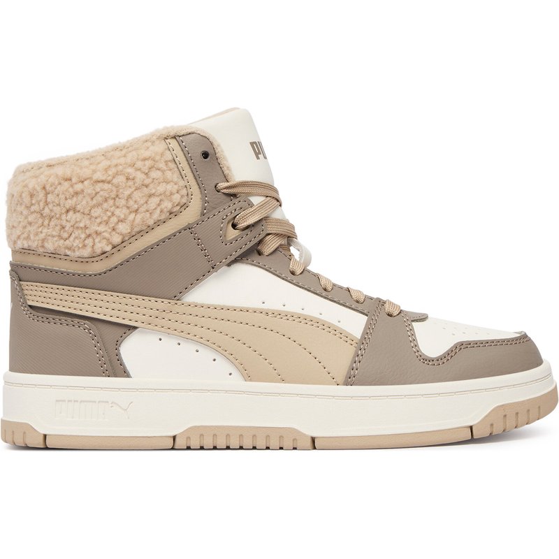 Sneakers Puma Rebound Slam Mid Cozy Jr 407728 01 Grau