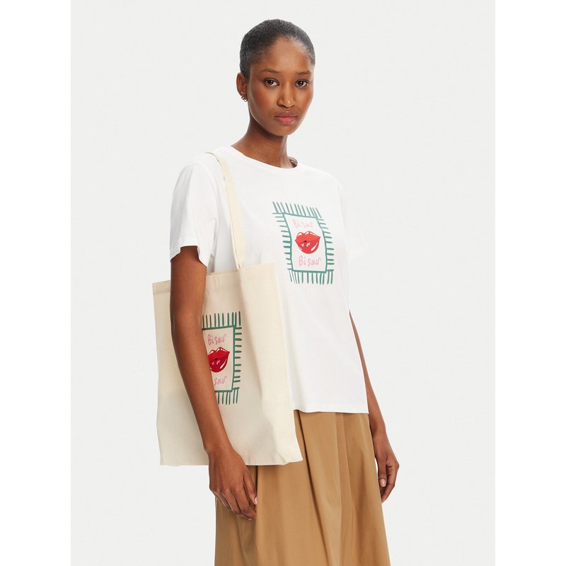 Marella T-Shirt Cappero 2515971052 Weiß Regular Fit