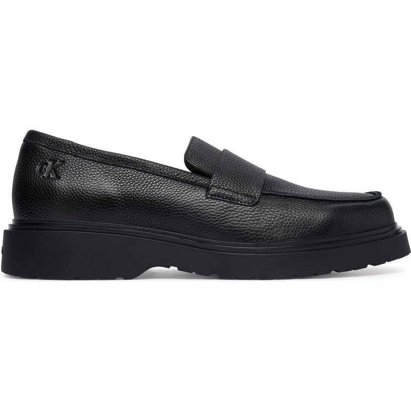 Slipper Calvin Klein Combat Ess Loafer Lth HM0HM02337 Schwarz