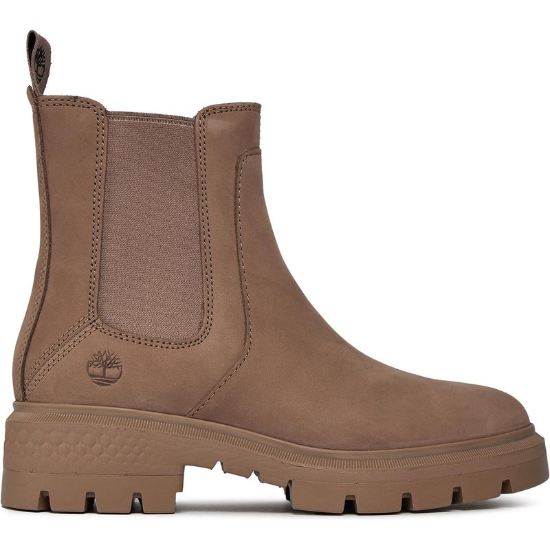 Klassische Stiefeletten Timberland Cortina Valley Chelsea TB0A41EW9291 Beige