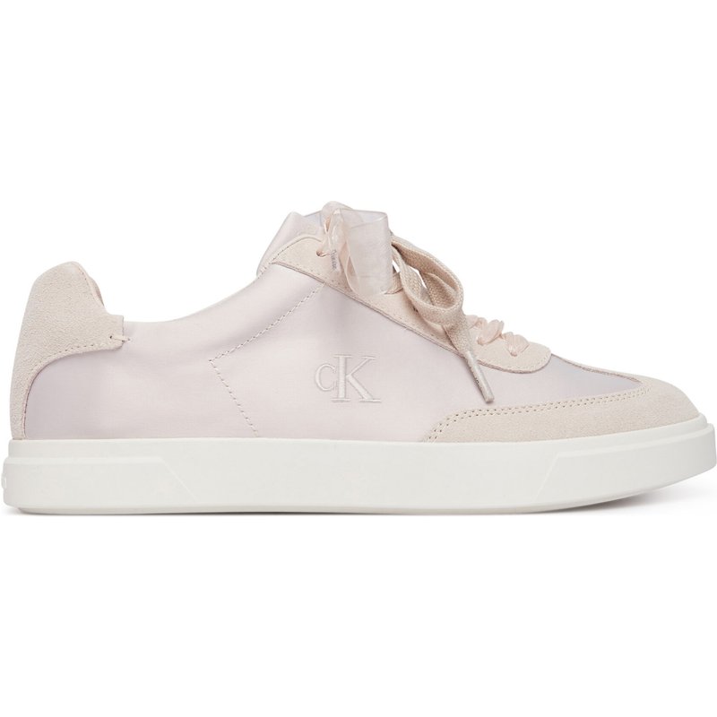 Sneakers Calvin Klein Low Pro Cupsole Wt Satin Mix HW0HW03288 Hellrosa