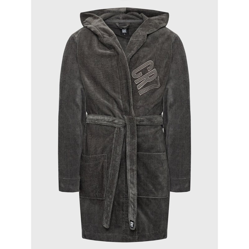 Cristiano Ronaldo CR7 Bademantel 8740-93-411 Grau