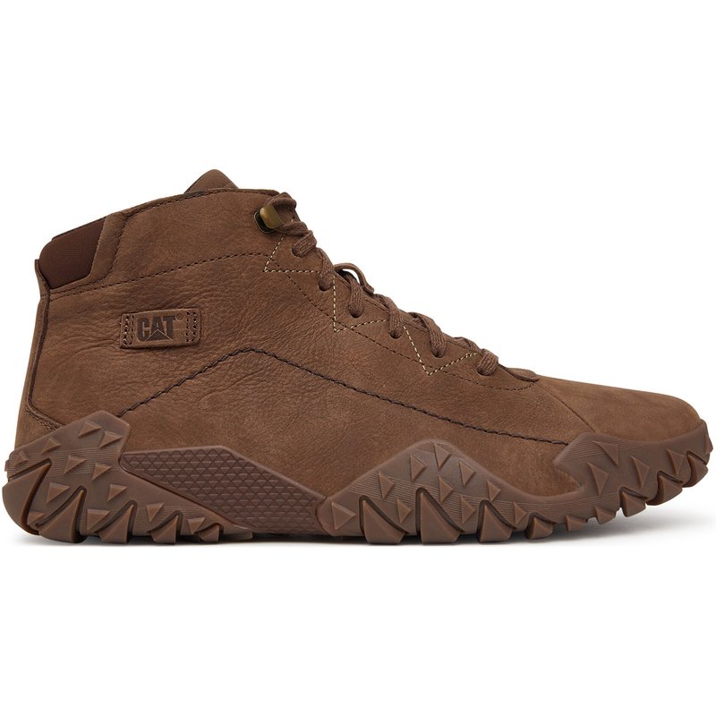Schnürschuhe CAT Footwear Gridlock HI P726605 Braun