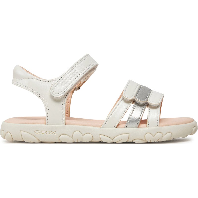 Sandalen Geox J Sandal Haiti Girl J458ZD 000NF C0459 S Weiß